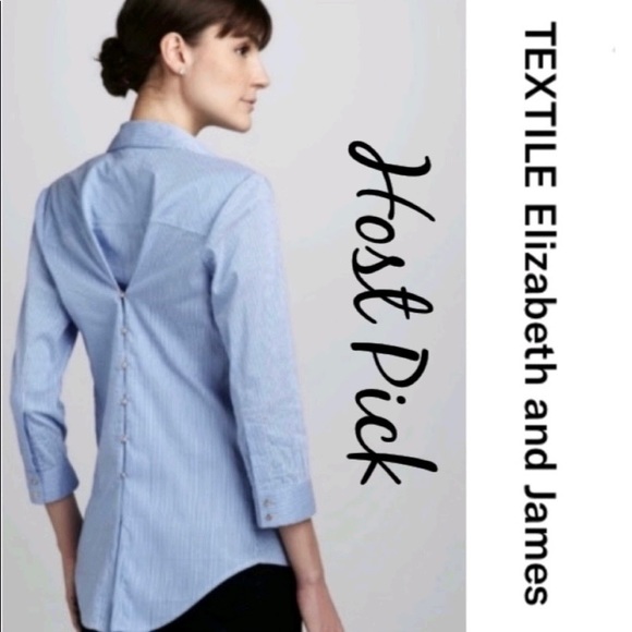 Elizabeth & James buttoned down/amazing back. Small - Picture 5 of 16